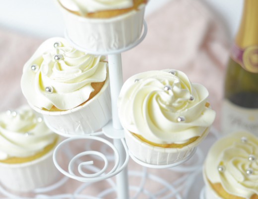 prosecco vanille cupcakes